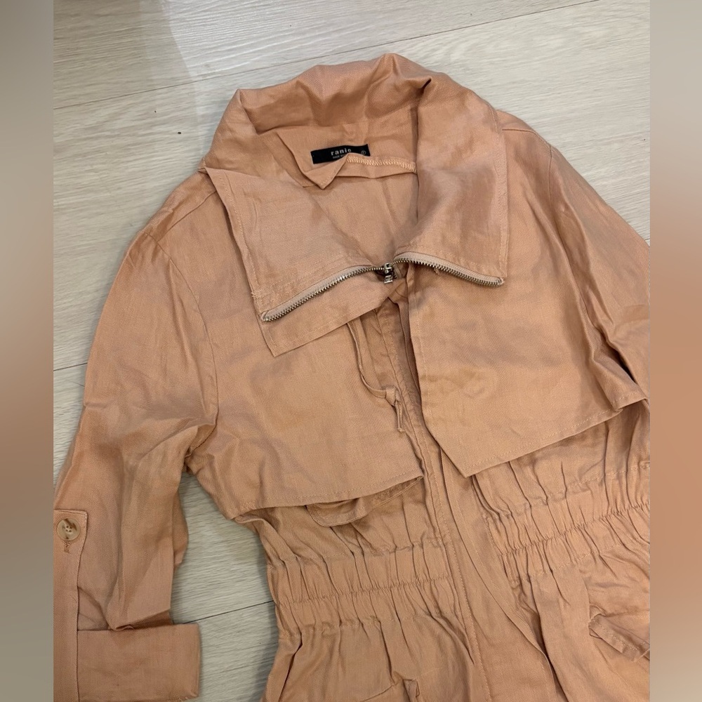Women's Tan Jacket - Picture 2 of 3